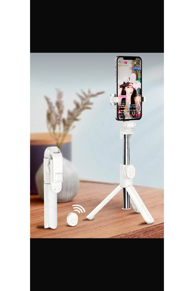Percento Uzaktan Kumandalı Tripod-Selfie Çubuğu
