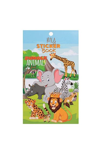 CATIANO Set Autocolante cu Animale din Jungla - 6F