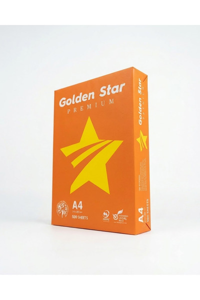Golden Star ورق نسخ A4 - 80 جرام/متر مربع