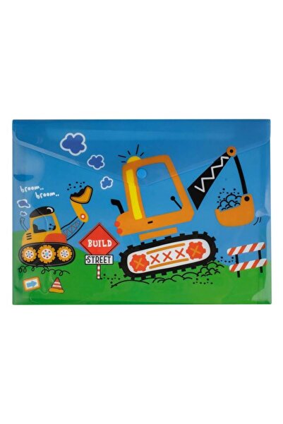 CATIANO Mapa cu Capsa Vehicule de Santier 33x24cm