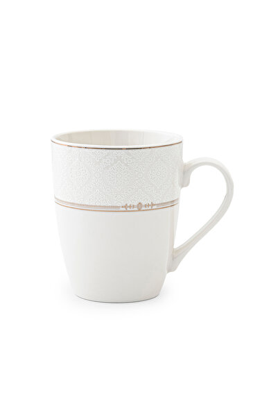 SHALLOW ISLA New Bone China Mug 355 ml – Classic White Coffee & Tea Mug for D...