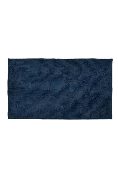 CATIANO Covoras de Baie Albastru cu Model din Microfibre 75x45cm