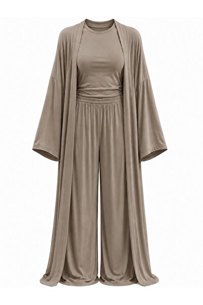 Laluvia Mink Viscose Triple Set - 4137