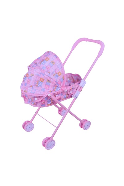 OEM Cărucior pentru Păpuși, 53cm, Accesoriu Realist pentru Plimbări de Joacă