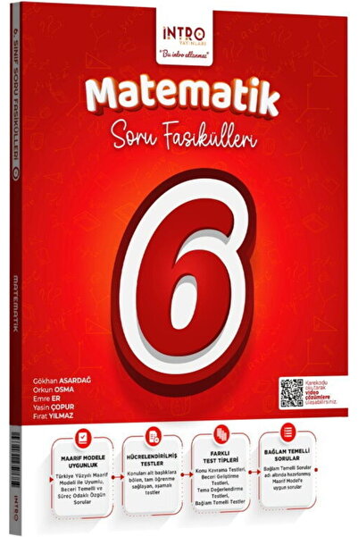 İntro Yayınları 6. Sınıf Matematik Soru Fasiküleri 2027