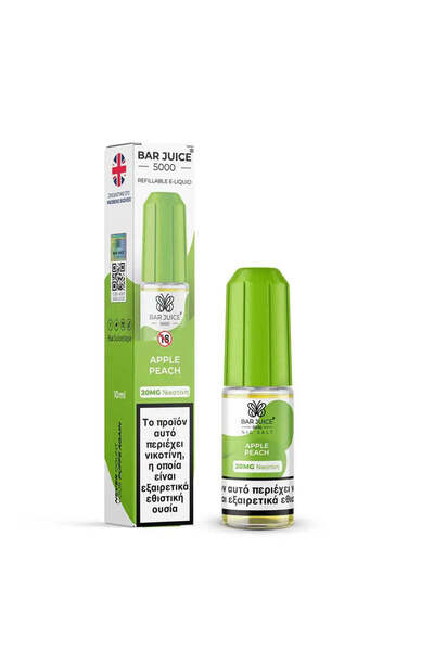 OEM Bar Juice 5000 Μήλο Ροδάκινο 10ml 20mg Άλατα Νικοτίνης