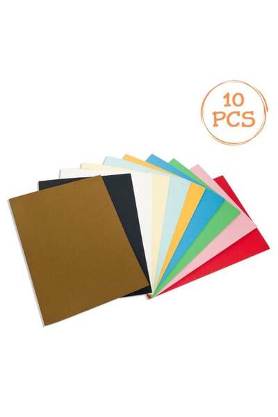 CATIANO Set Cartoane Colorate 25x35cm (Culori diferite) 220gsm - 10F
