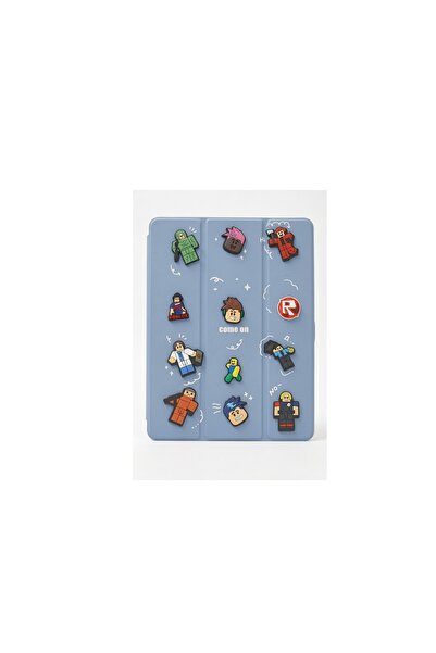 Generic Apple protective case for iPad 3D Figure Tablet ipad10.2 \ 10.5 blue