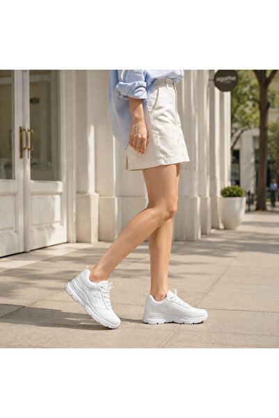 Kinetix Sy-2008 White Women's Daily Sneaker Comfort Casual Anatomical Sports ...