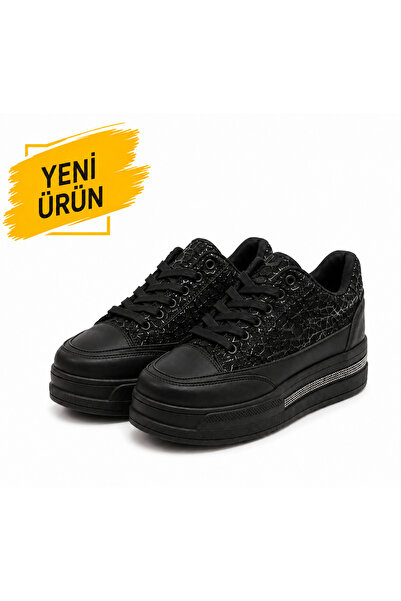 MOON CLOUD TAŞ DETAYLI COOL FEMİNEN SNEAKER - GÜNLÜK AYAKKABI ZYN273