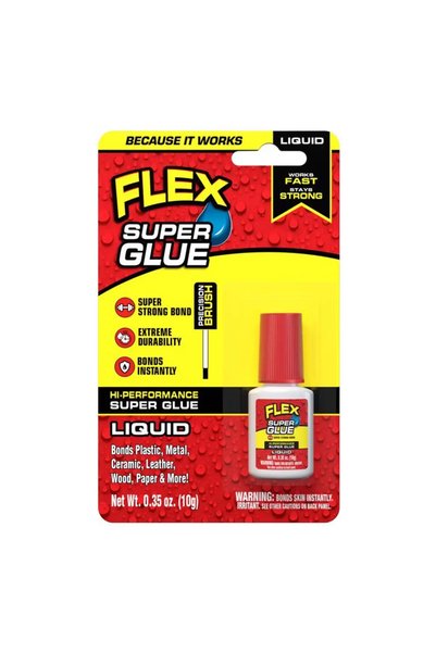 Flex Hi-Performance Liquid Super Glue Bottle (Clear, 10 g)