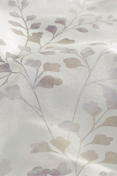 Karden Flower Dream Cotton Mirella Beige 100% Cotton Poplin Double Duvet Cover Set