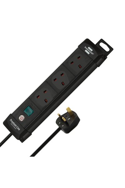Brennenstuhl 3-Socket BSE extension Cord With Switch (3 m)