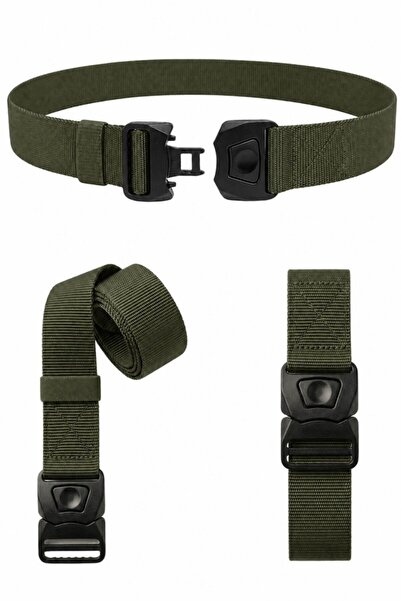 SINGLE SWORD Mechanical Tactical Belt 125 cm – Adjustable Belt with Quick Rel...
