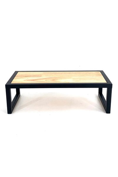Living Accents Rectangular Metal Riser W/Wooden Board (38 cm)