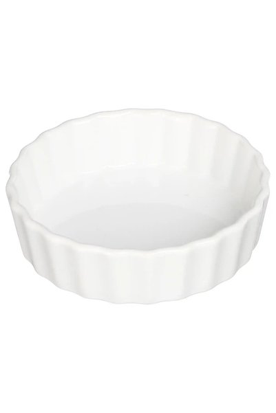 5FIVE Stoneware Tartlet Dish (12.5 x 3.5 cm, White)