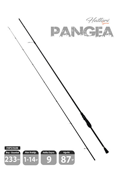 Fujin Hattori Pangea 233cm 1-14gr LRF Kamışı 782M