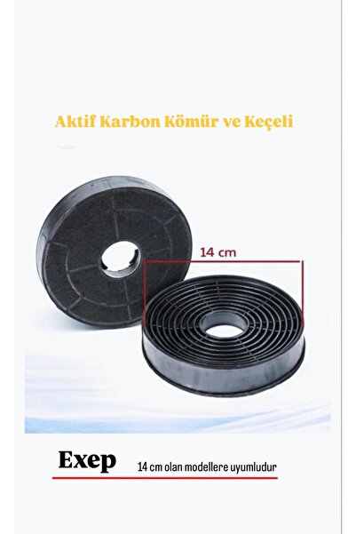 Alveus EX EP 14 CM KARBON FİLTRE 1 KUTUDA 2 ADET