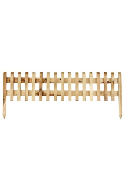 Pika Wood Border Fence Th30 280 (45 x 112 cm)