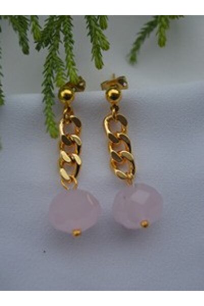 Stoneage Earrings - Gold Color -