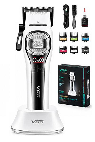 VGR Voyager V-888C Profesyonel Saç Sakal Kesme, Tıraş Makinesi | Outer Rotor ...
