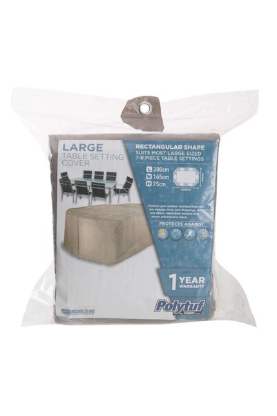 Polytuf Element Large Table Setting Cover (300 x 165 x 75 cm)