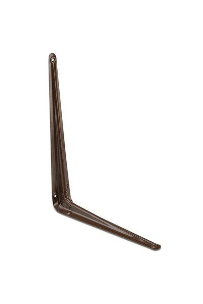 ACE Steel Shelf Bracket (24 x 30 cm, Brown)