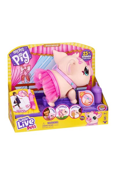 OEM Jucărie pentru bebeluși și copii - Little Live Pets Lucky Purcelus Intera...