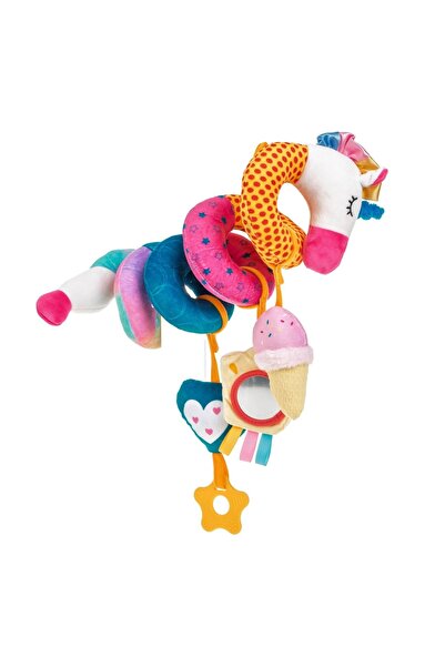 OEM Jucarie pentru Patut Spiralata Unicorn cu Jucarie de Dentitie 25cm – dent...