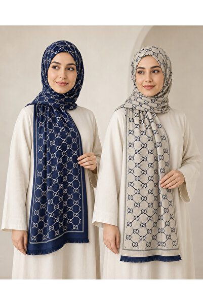 Fevora Double-Sided Cashmere Hijab Shawl