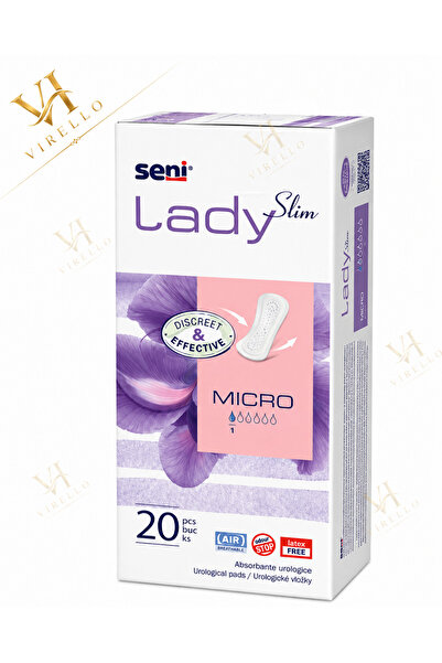 Seni Lady Slim Micro – Επιθέματα ακράτειας, 20 τεμάχια