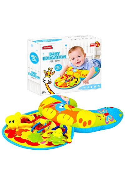 velve Perna de activitati pentru bebelusi, cu girafa si jucarii interactive, ...