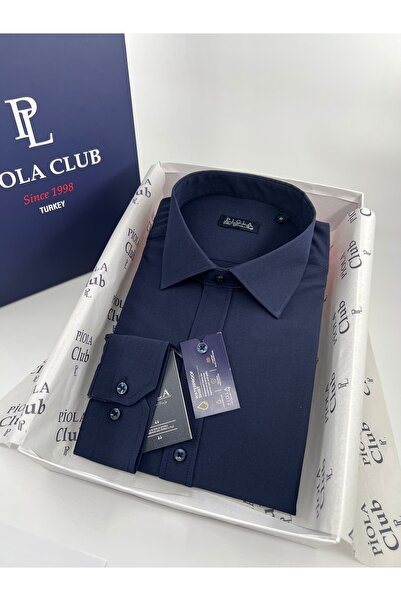 Piola Club Men's Shirt Water Repellent Lycra Stain Resistant Fabric Feature L...