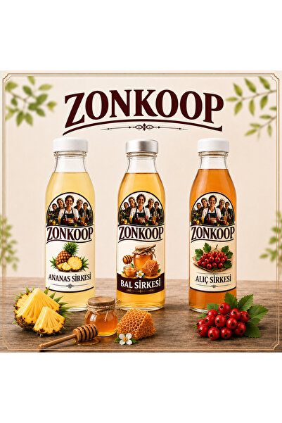 3'lü Sirke Deneme Paketi 100ml (Ananas, Bal, Alıç)