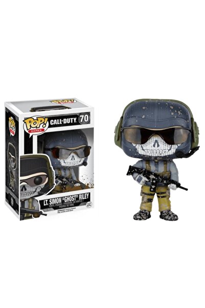 Funko Pop! Vinyl: Call of Duty - Lt. Simon "Ghost" Riley - (Mud Splatter) vau...