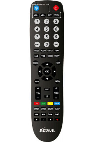 OEM Compatible Remote Control Xsarius Sniper Series V2 for Τηλεοράσεις