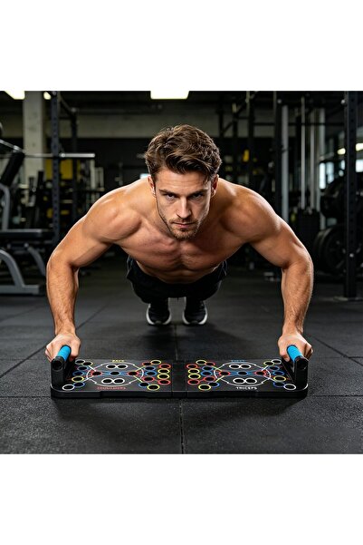 Fikpoo Push Up Board 54 in 1 Press Up Bars for Men, Push-up Grips Foldable Pr...