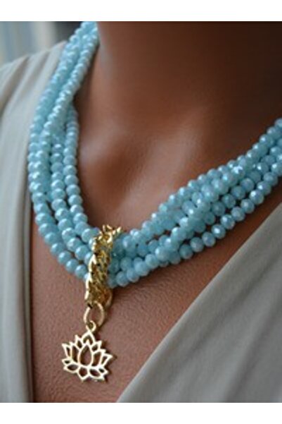 Stoneage Necklace - Blue -
