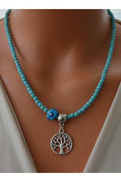 Stoneage Necklace - Blue -
