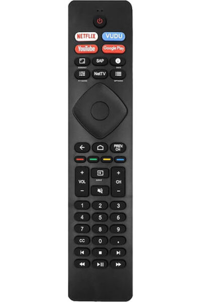 HUAYU Compatible Remote Control Nh800up Ir for Τηλεοράσεις Philips