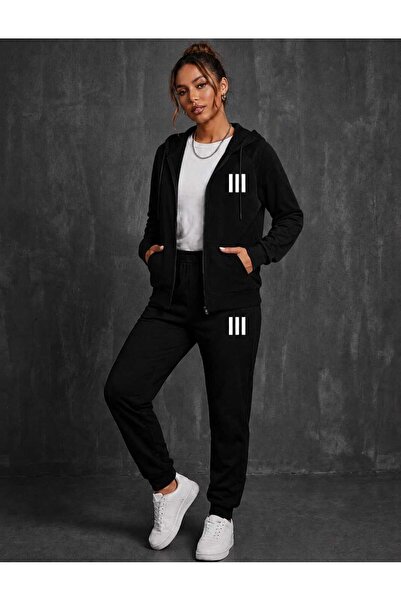 MEİS CLOTHES HIRKA EŞOFMAN 2'Lİ KOMBİN KIŞLIK ŞARDONLU ERKERK-KADIN UNİSEX 3 ...