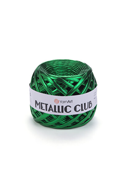 Yarnart Νήματα Πλεξίματος Metallic Club Μεταλλικό Πολυεστέρας Πράσινο 55 μ. 1...