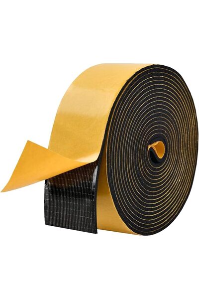 GENERAL Self-Adhesive Foam Rubber Weather Stripping, High-Density Eva Air Sea...