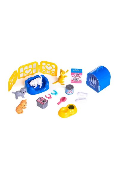 OEM Playset cu Pisici Casa Cuib & Accesorii – figurine animale