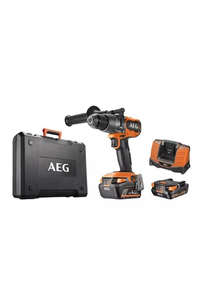 AEG BSB 18C3BL-402C Şarjlı Darbeli Matkap Kömürsüz 18V 4Ah