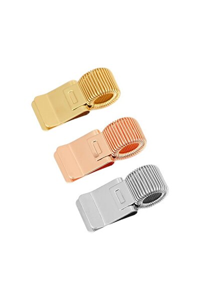 OEM Set de 3 suporturi metalice pentru pixuri, Clemă portabilă pentru pix, Su...
