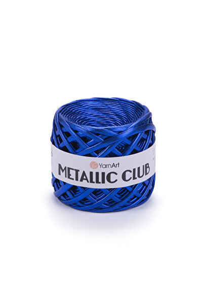 Yarnart Νήματα Πλεξίματος Metallic Club Μεταλλικό Πολυεστέρας 8118 Μπλε Ηλεκτ...