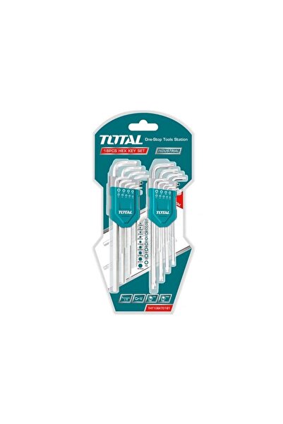 TOTAL Trusă Chei Imbus și Torx 18 Buc.
