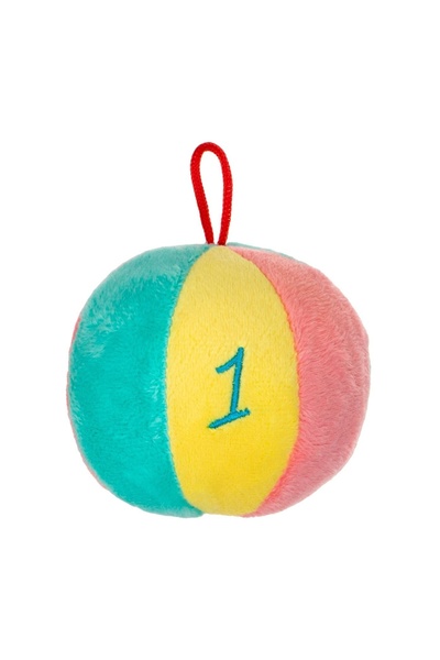 OEM Jucarie Zornaitoare de Plus Minge 7cm – zornăitoare, muzical/sunete