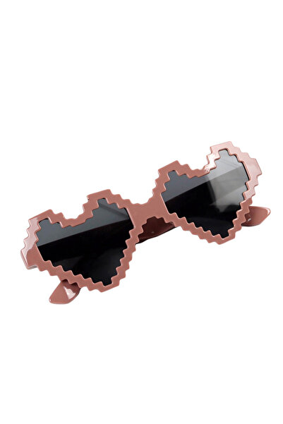 EFAYN.RO Ochelari de soare pentru copii, unisex, in forma de inima, model pix...